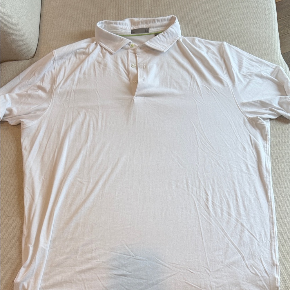 Tasc White Polo Shirt for Men